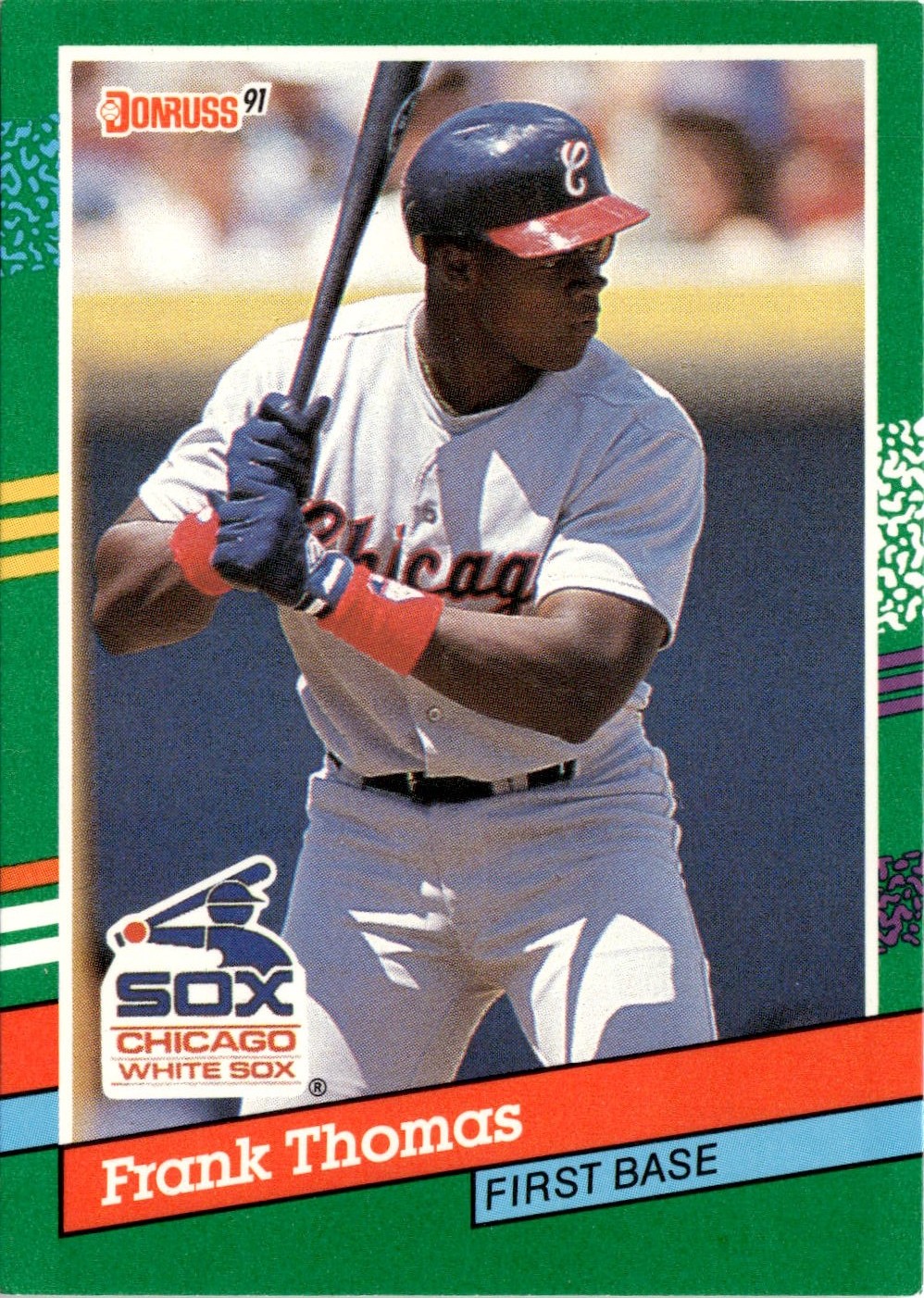 1991 Donruss Frank Thomas graded slab