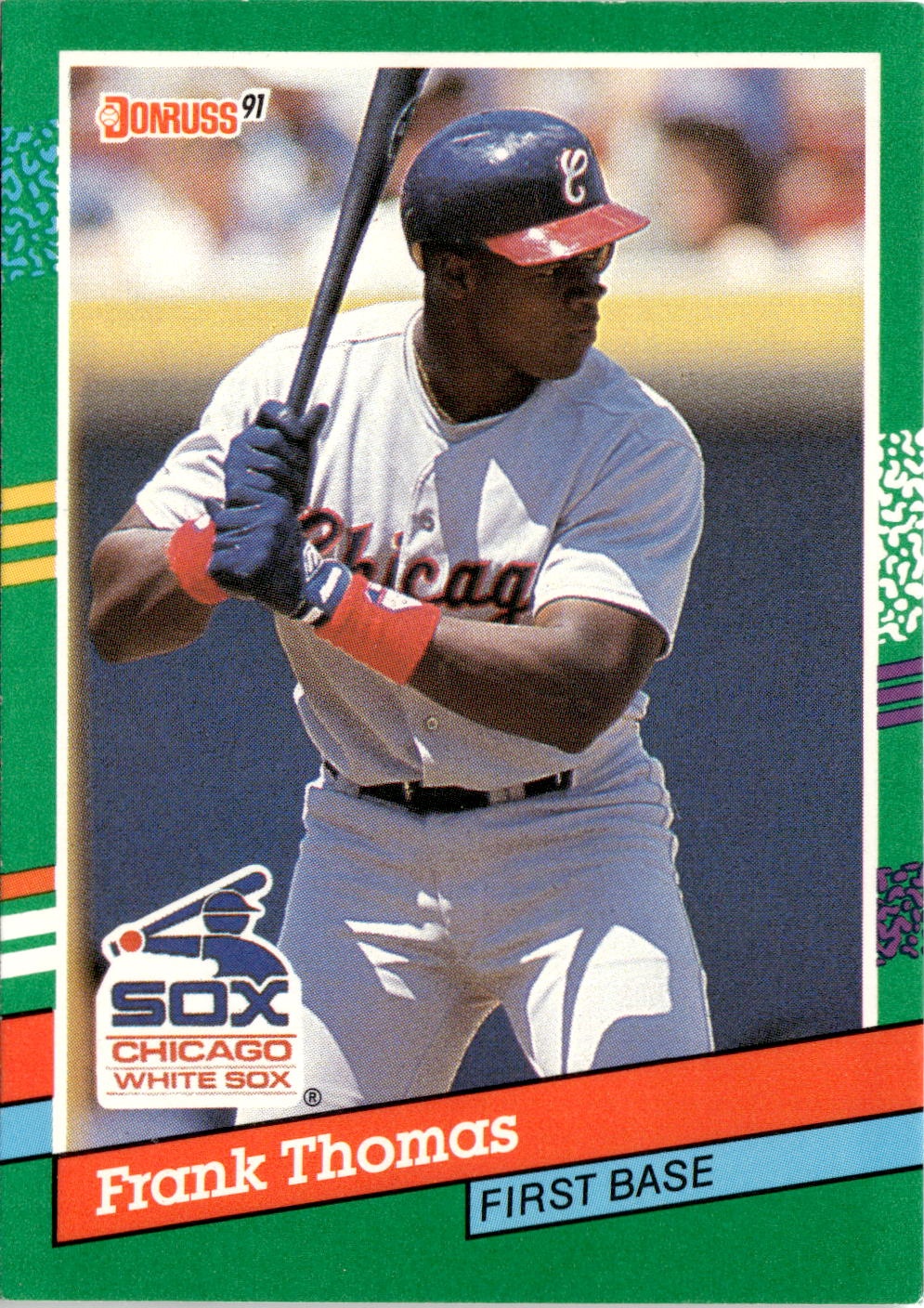 1991 Donruss Frank Thomas graded slab