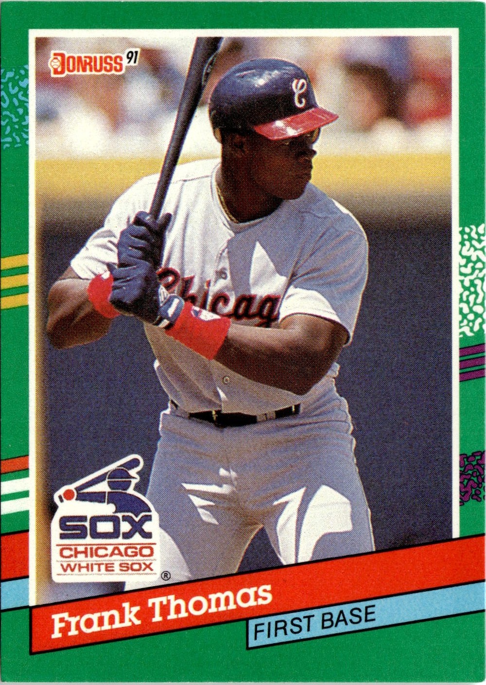 1991 Donruss Frank Thomas graded slab