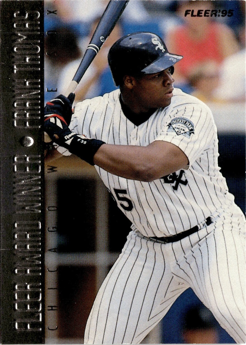 1995 Fleer Frank Thomas graded slab
