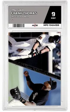 1994 FLAIR INFIELDER POWER #9 FRANK THOMAS MPE 9 MINT — graded card up for auction