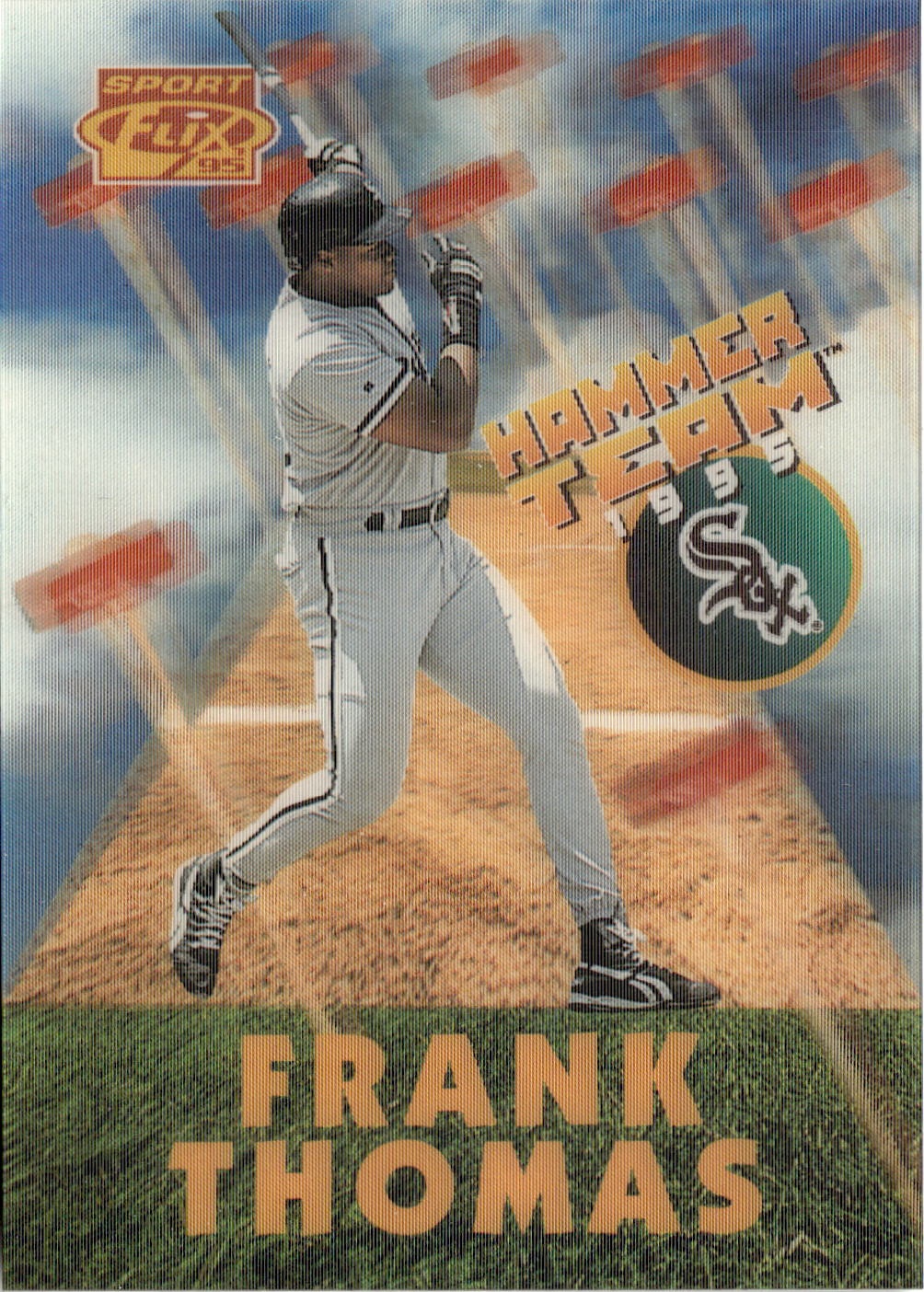 1995 Sportflix Frank Thomas graded slab