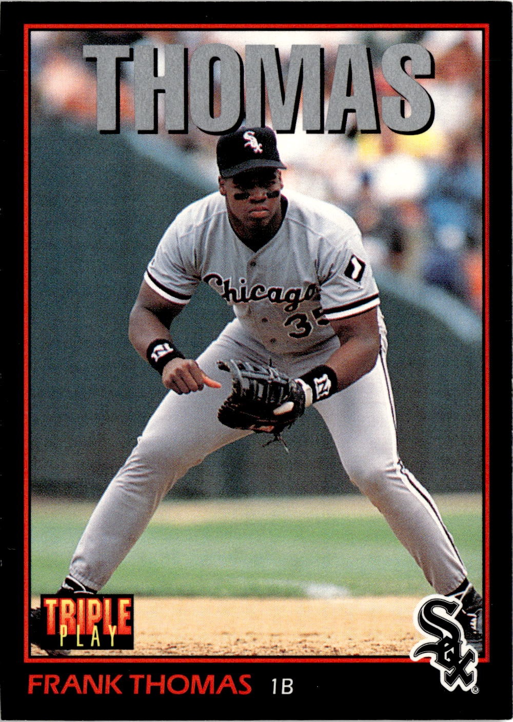 1993 Triple Play Frank Thomas graded slab