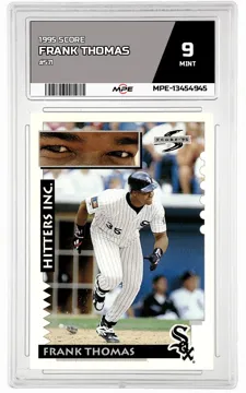 1995 SCORE #571 FRANK THOMAS MPE 9 MINT — graded card up for auction