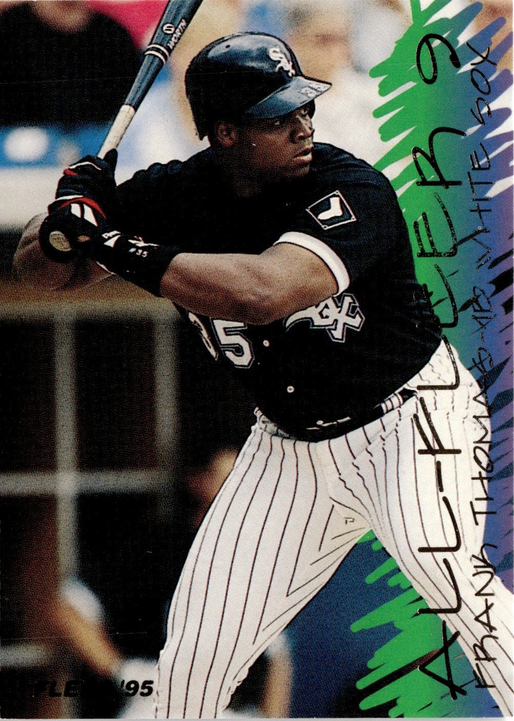 1995 Fleer Frank Thomas graded slab