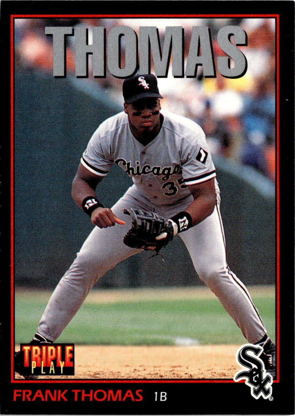 1993 Triple Play Frank Thomas graded slab