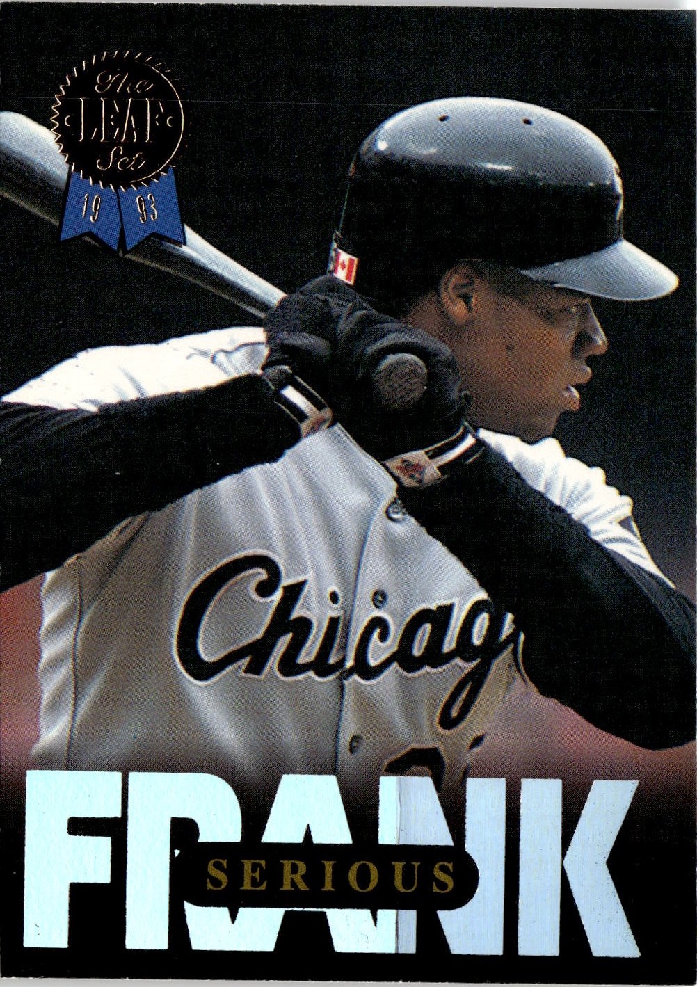 1993 Leaf Frank Thomas graded slab