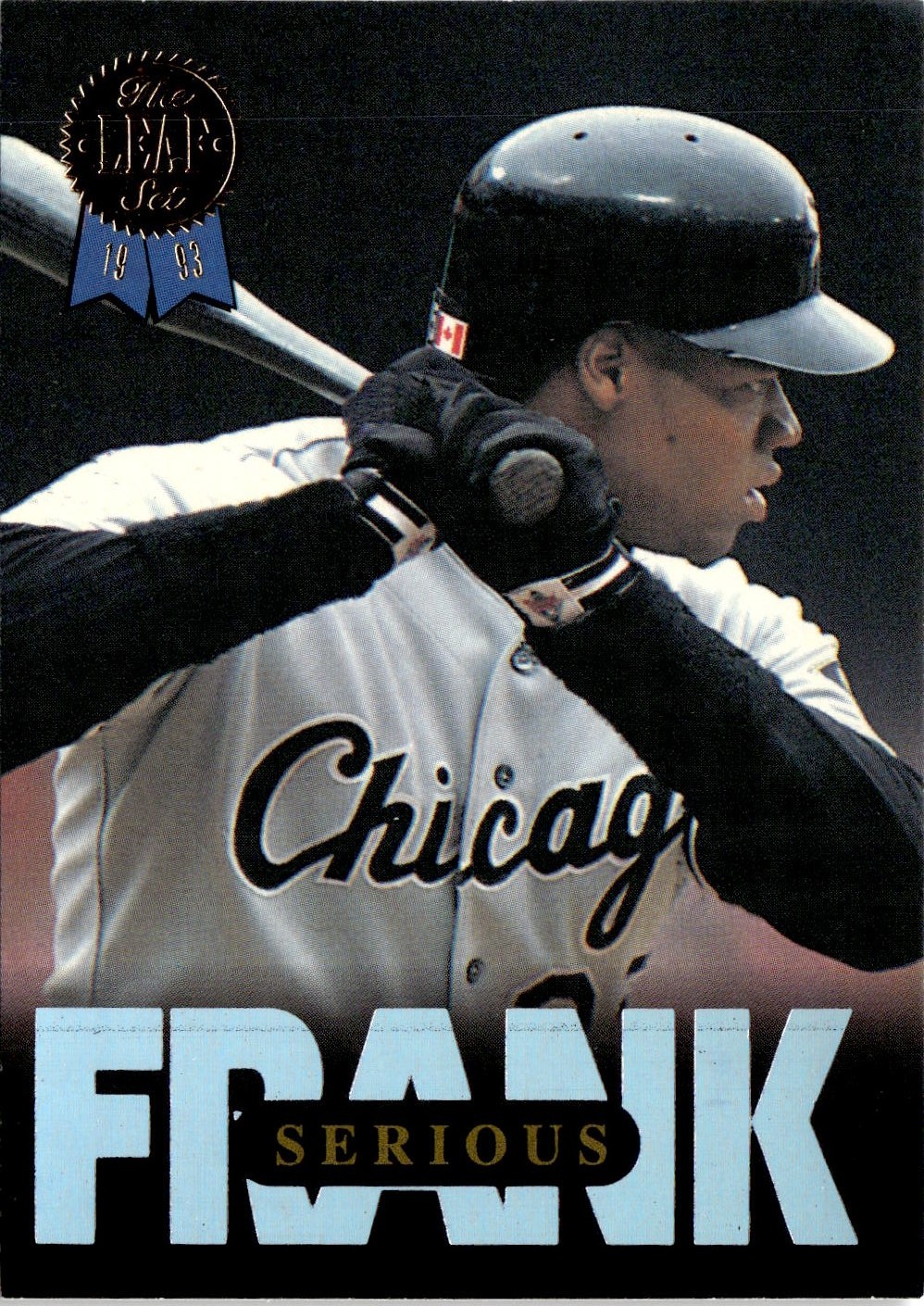1993 Leaf Frank Thomas graded slab