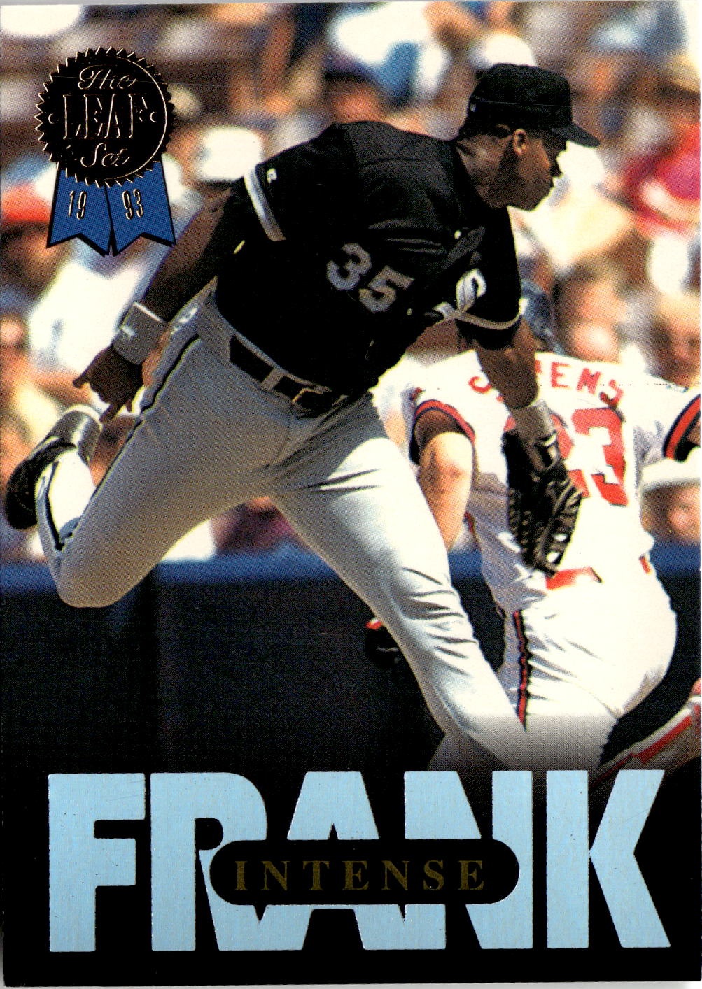 1993 Leaf Frank Thomas graded slab