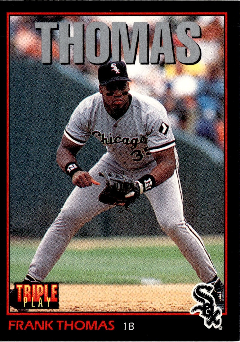 1993 Triple Play Frank Thomas graded slab