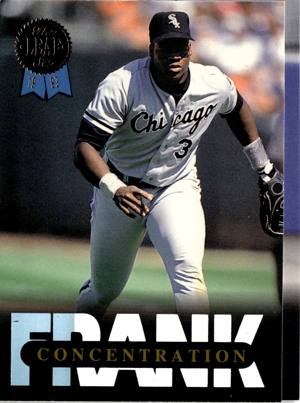 1993 Leaf Frank Thomas graded slab