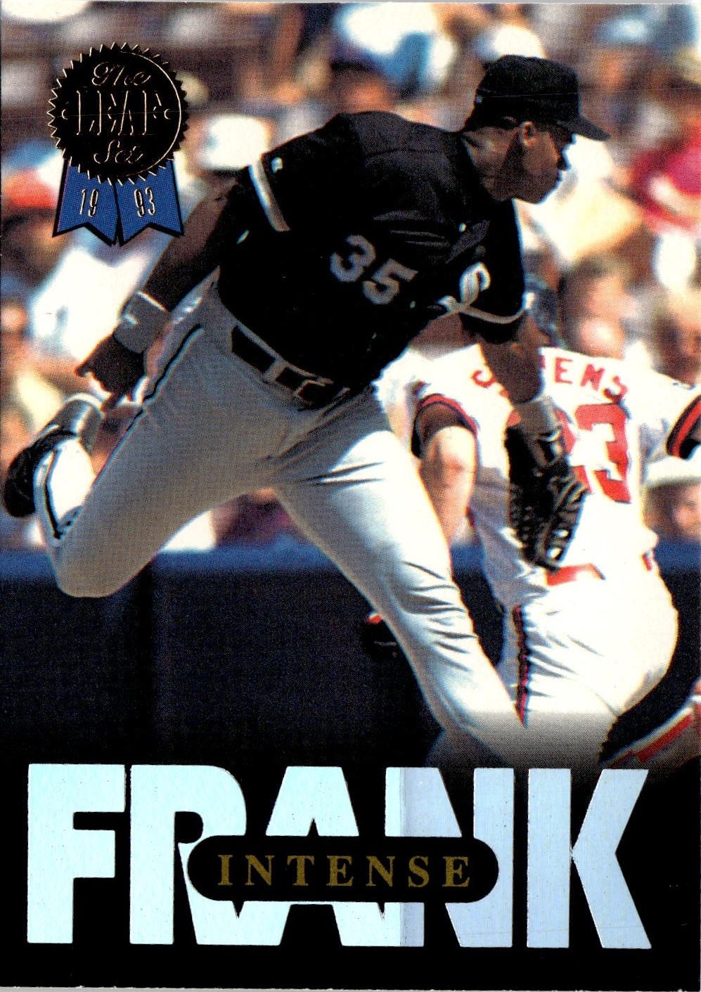 1993 Leaf Frank Thomas graded slab