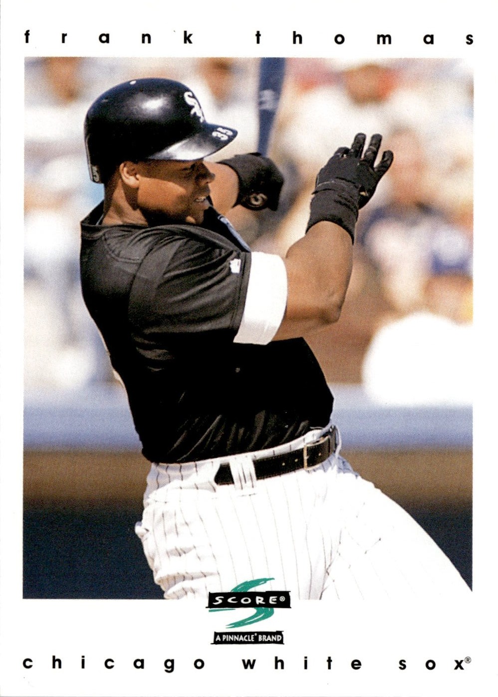 1997 Score Frank Thomas graded slab