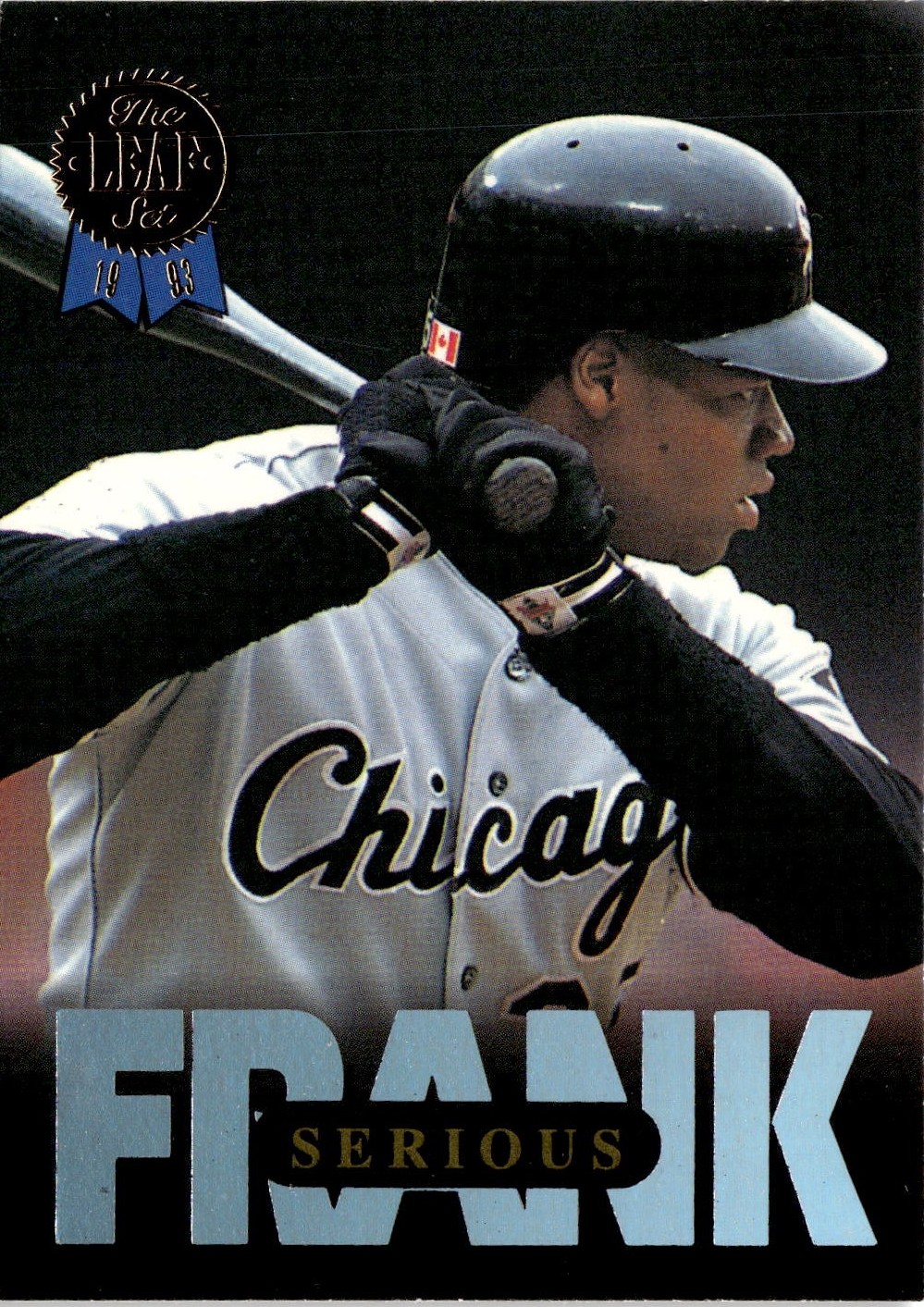 1993 Leaf Frank Thomas graded slab