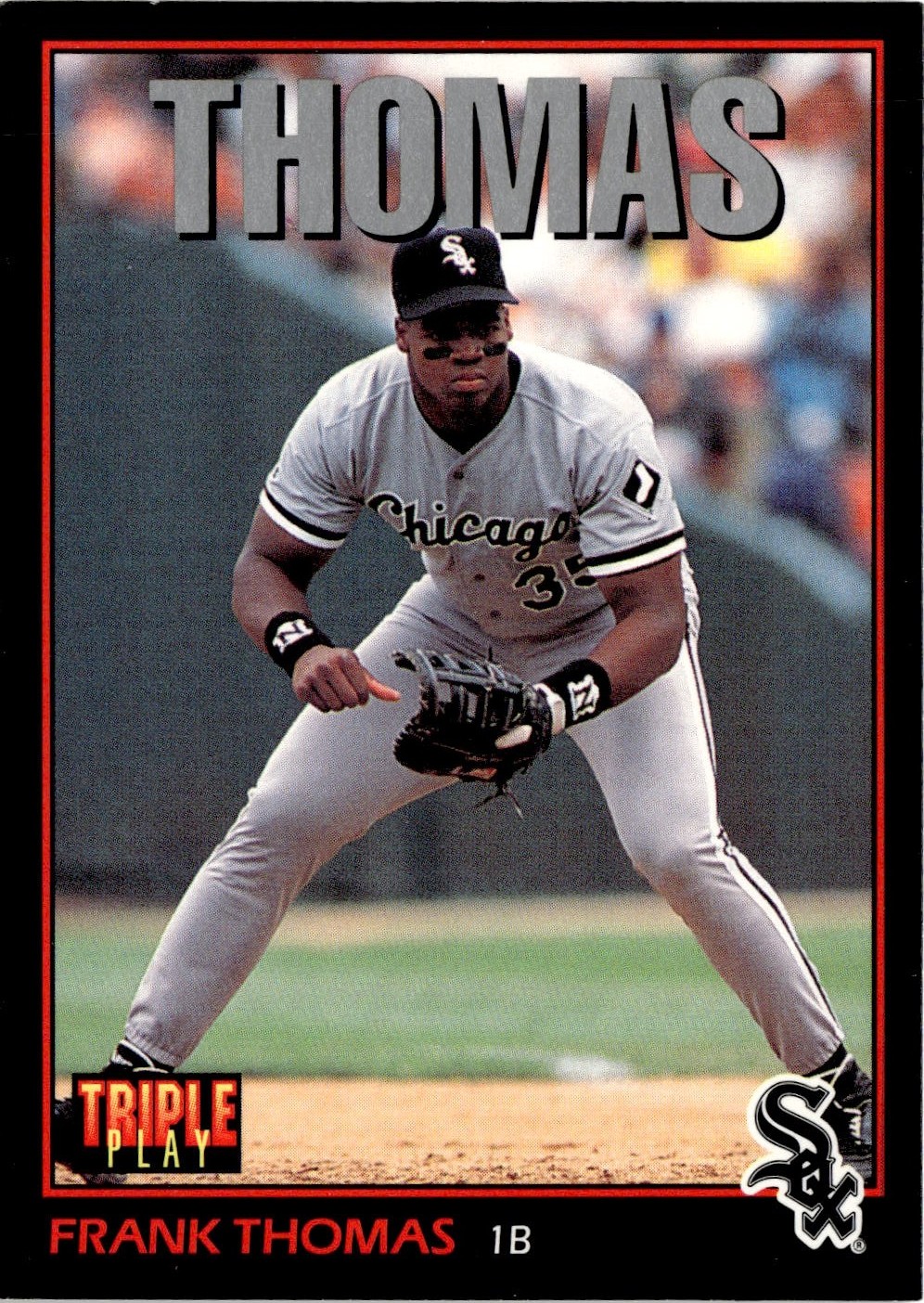 1993 Triple Play Frank Thomas graded slab