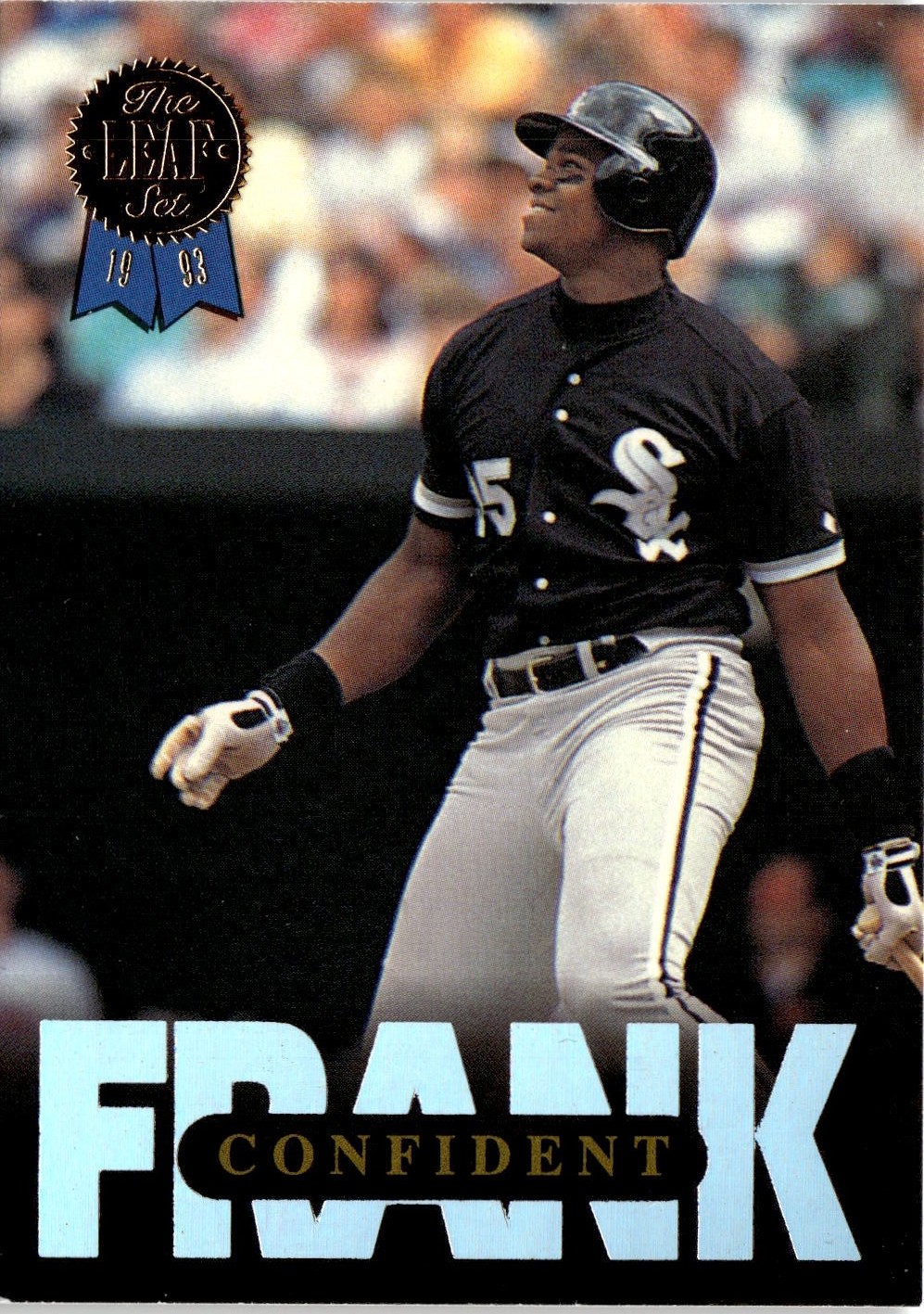 1993 Leaf Frank Thomas graded slab