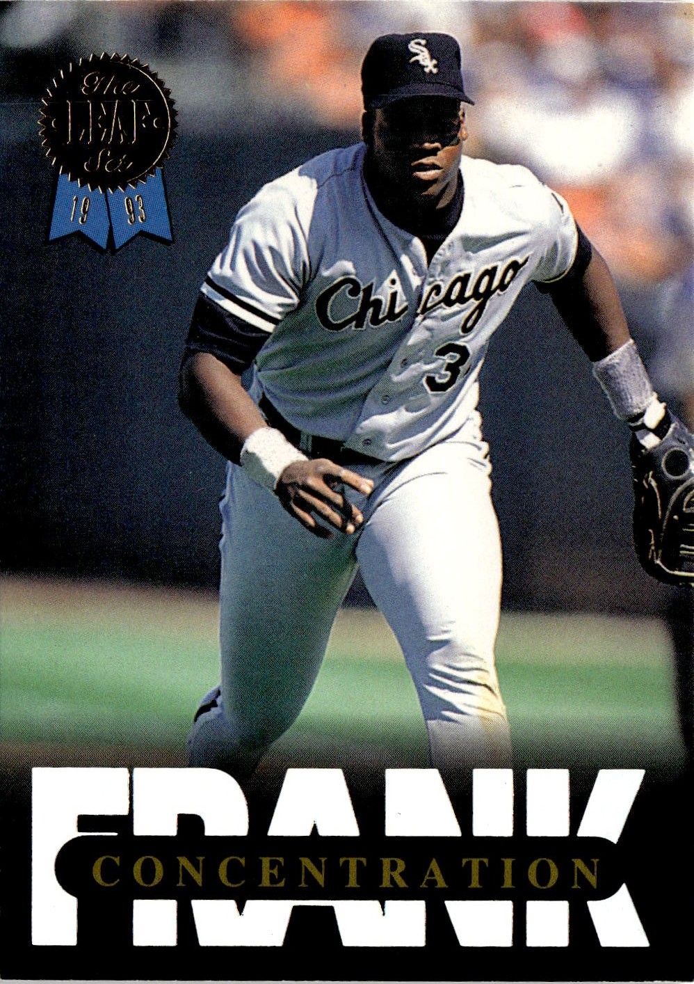 1993 Leaf Frank Thomas graded slab