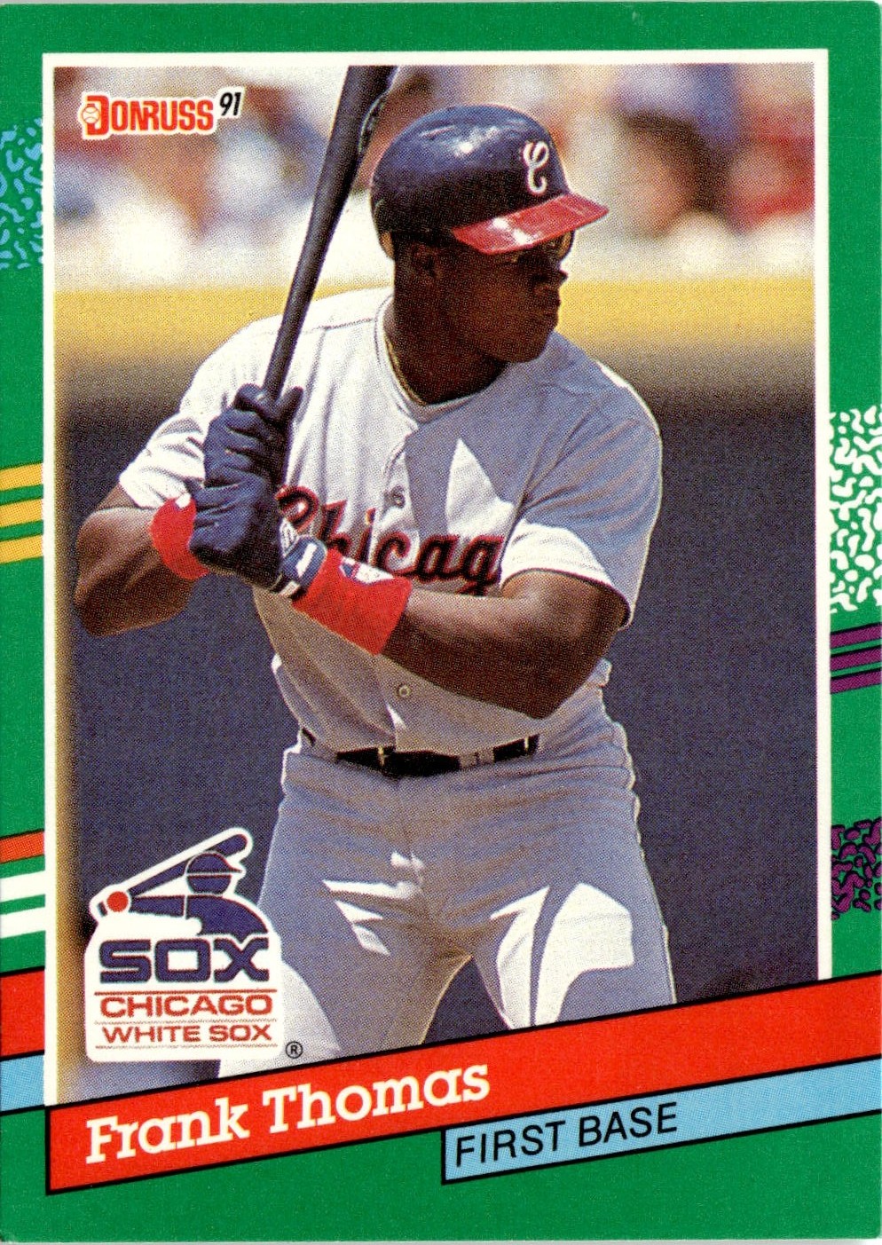 1991 Donruss Frank Thomas graded slab