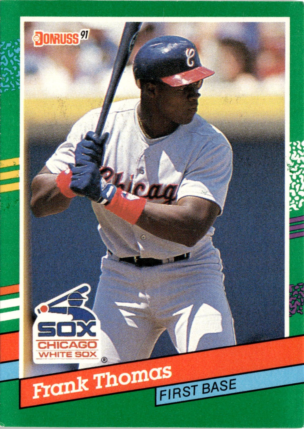 1991 Donruss Frank Thomas graded slab