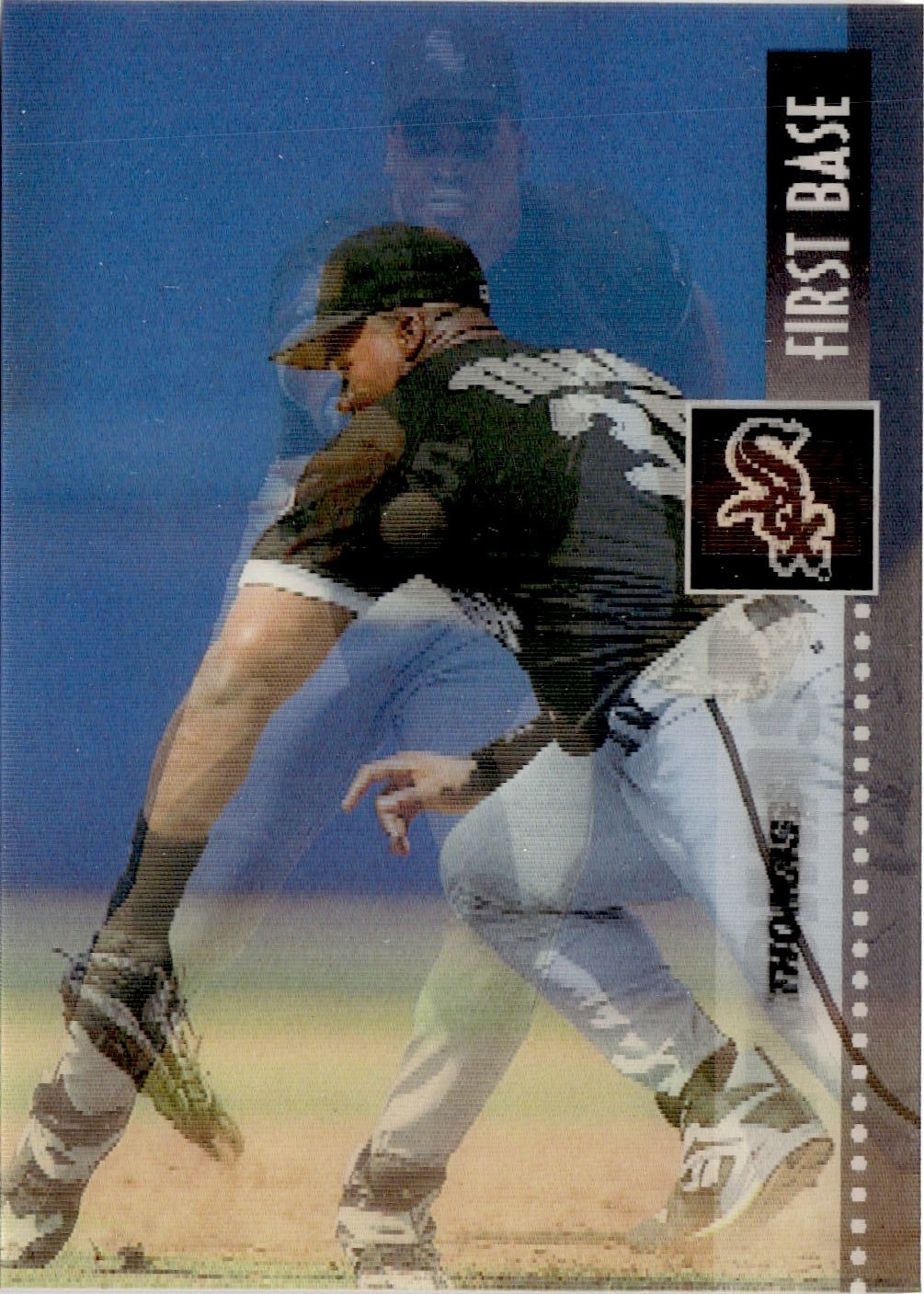 1995 Sportflix Frank Thomas graded slab