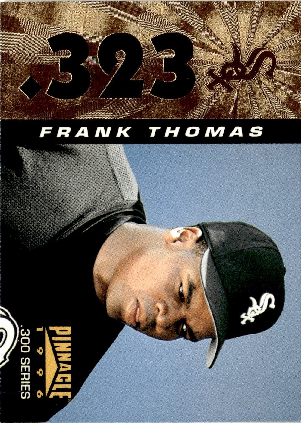 1996 Pinnacle Frank Thomas graded slab