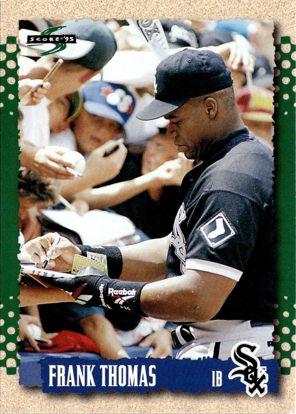 1995 Score Frank Thomas graded slab