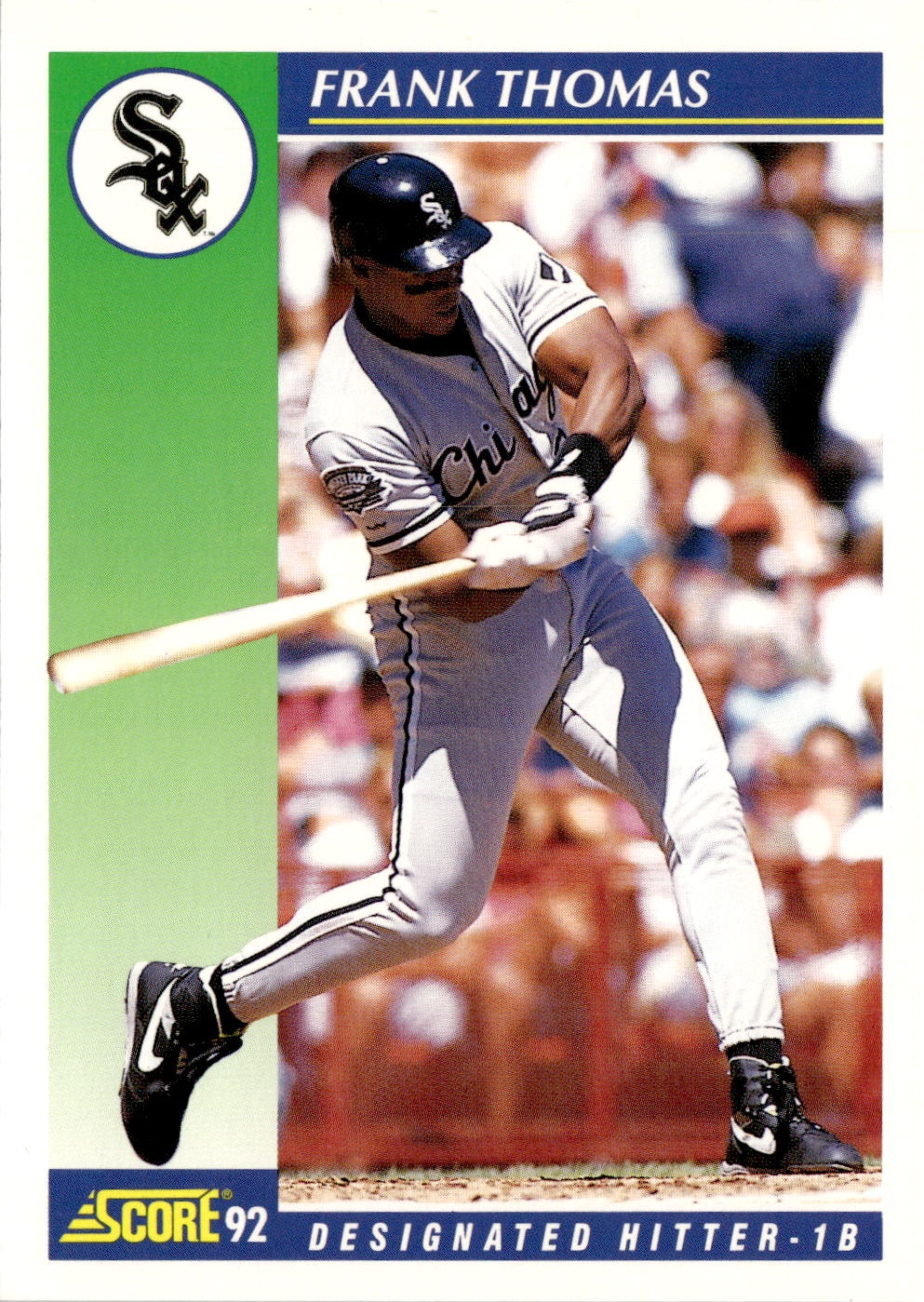 1992 Score Frank Thomas graded slab
