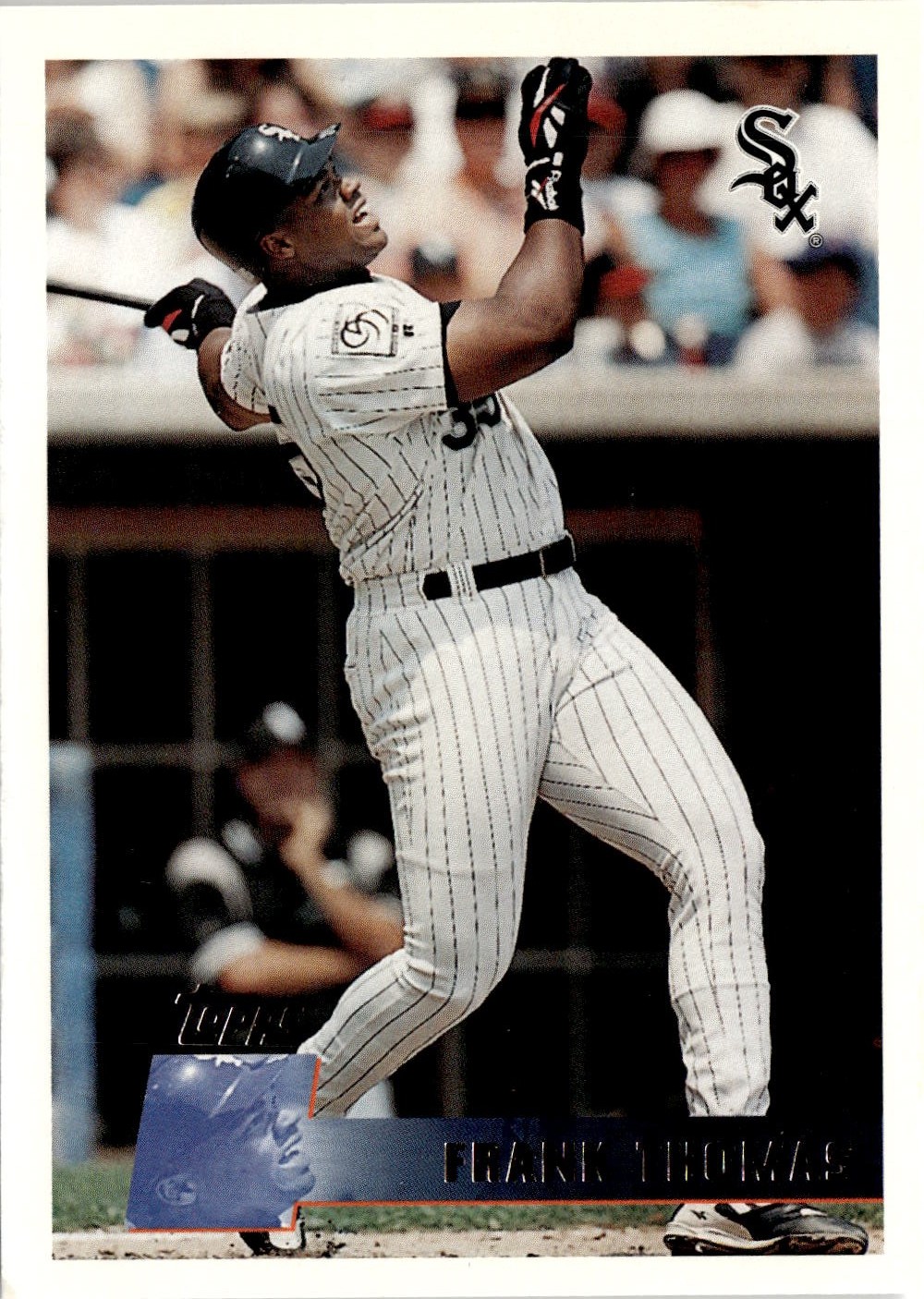 1996 Topps Frank Thomas graded slab