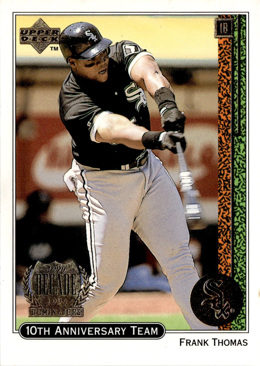 1999 Upper Deck Frank Thomas graded slab