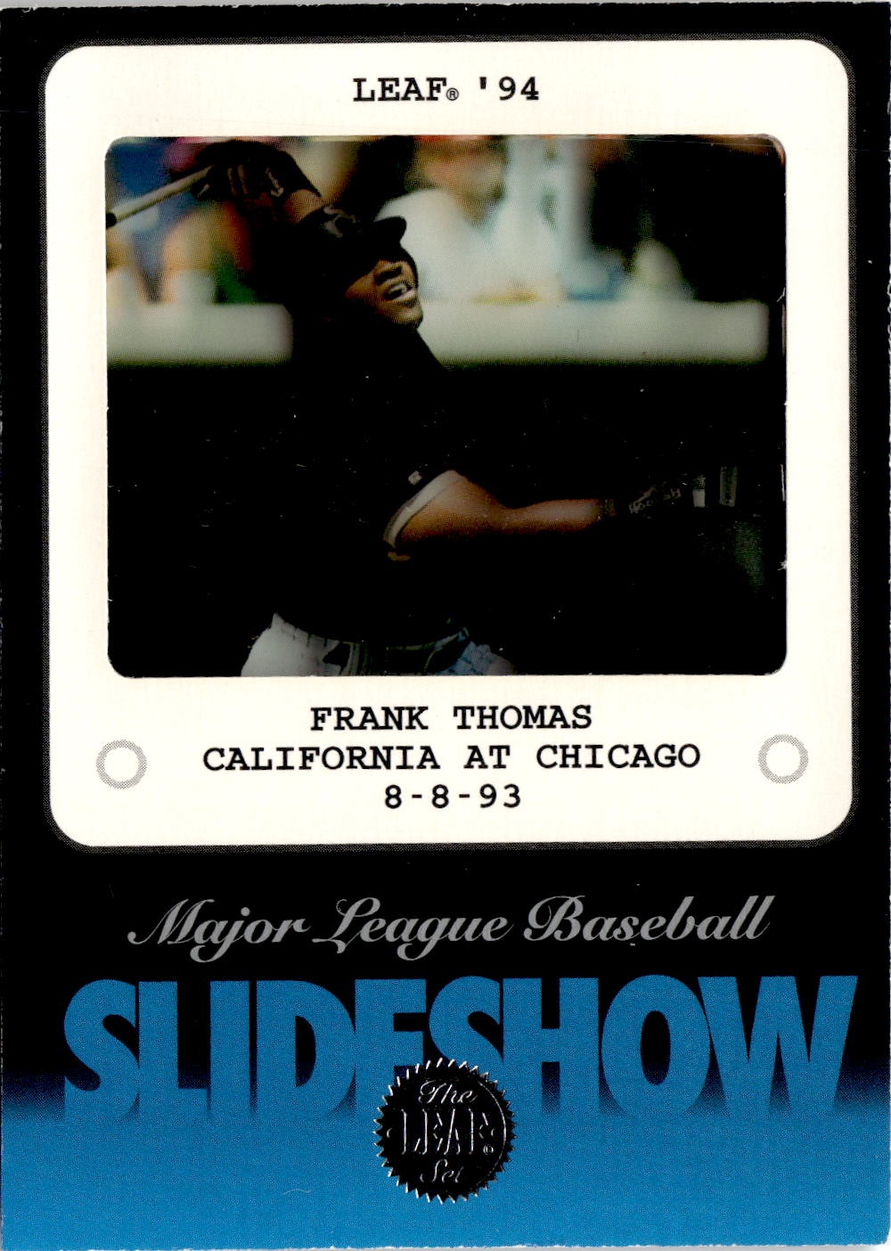 1994 Leaf Frank Thomas graded slab