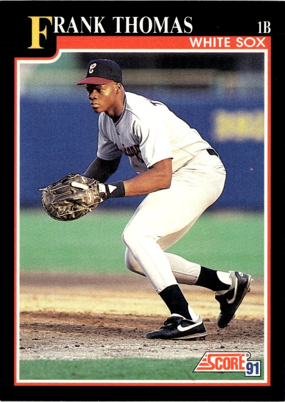 1991 Score Frank Thomas graded slab