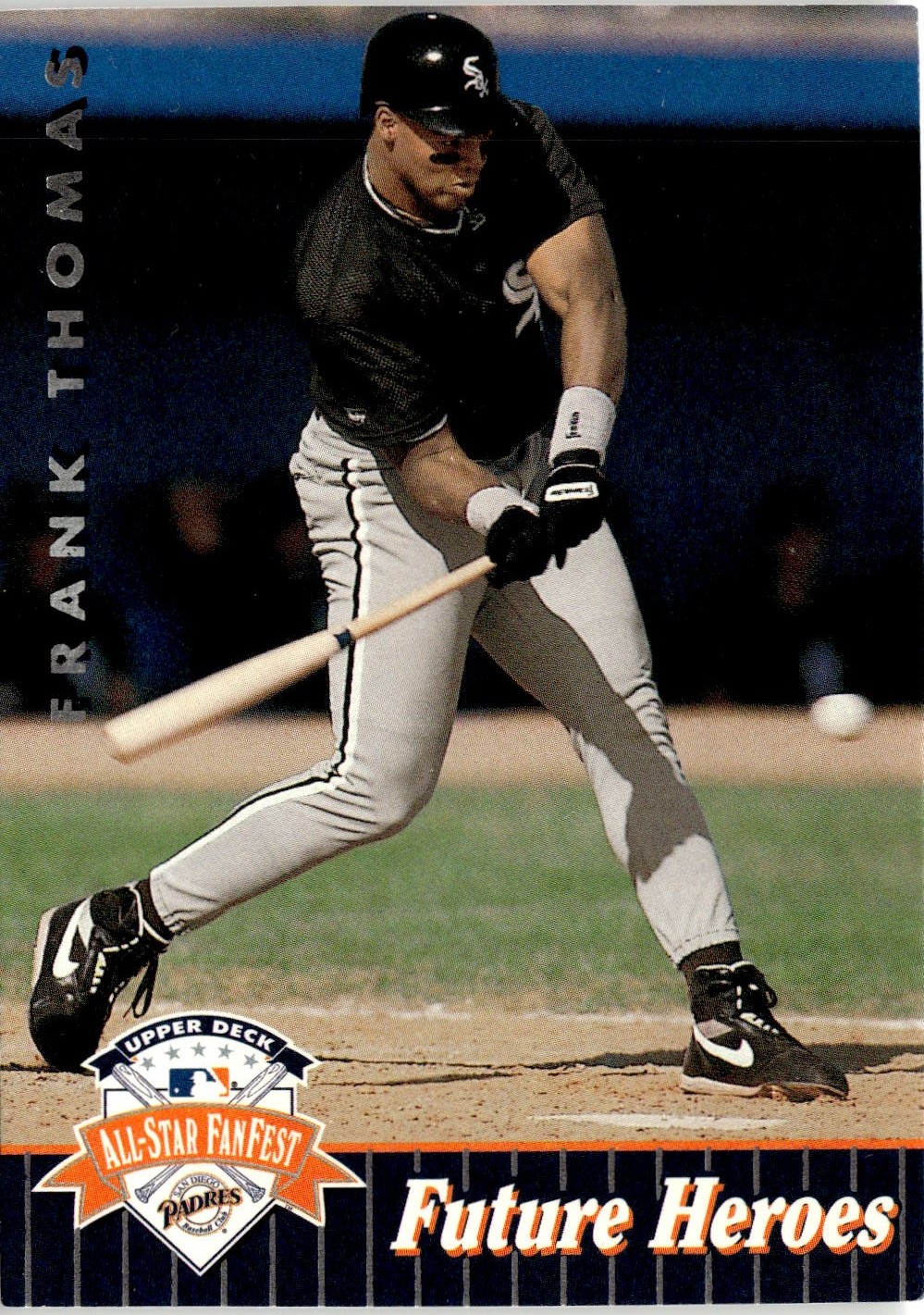1992 U.D. Fanfest Frank Thomas graded slab