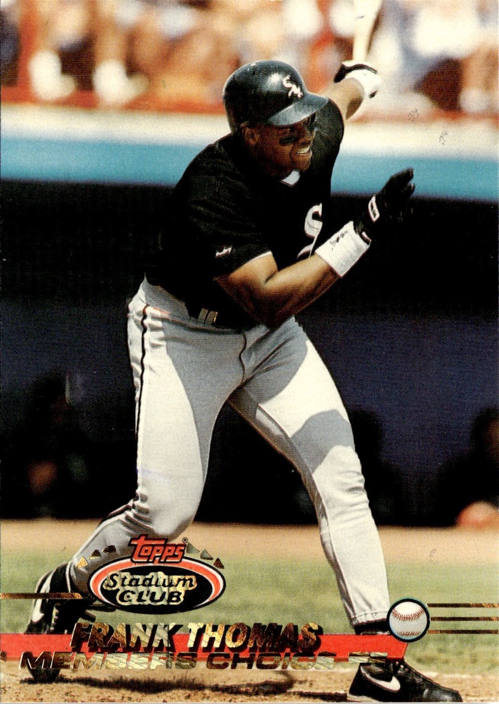1993 Stadium Club Frank Thomas graded slab