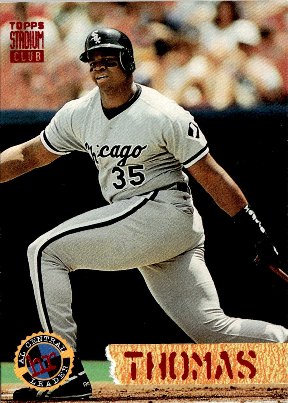 1994 Stadium Club Frank Thomas graded slab