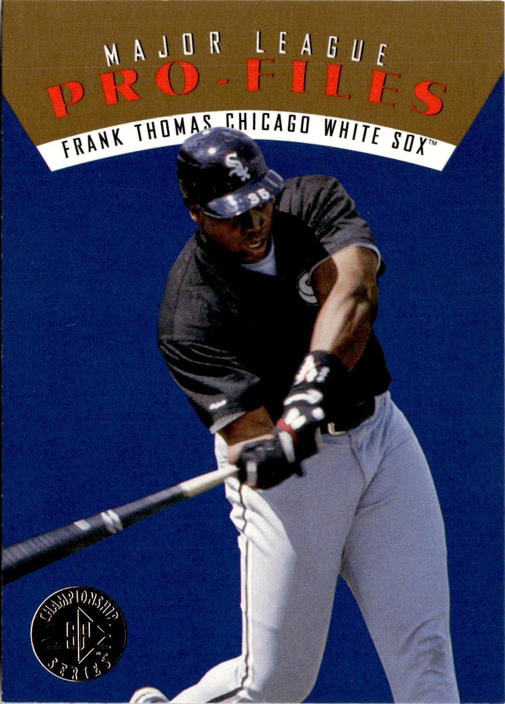 1995 SP Championship Frank Thomas graded slab