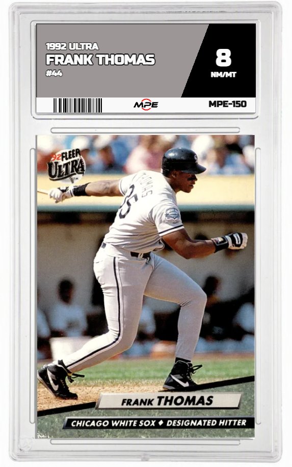 1992 ULTRA #44 FRANK THOMAS MPE 8 NM/MT — graded card auctioned from the MPE vault