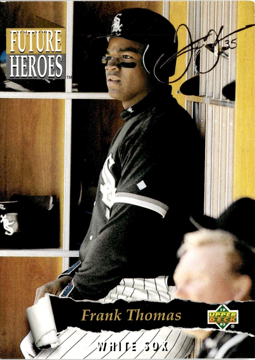 1993 Upper Deck Frank Thomas graded slab