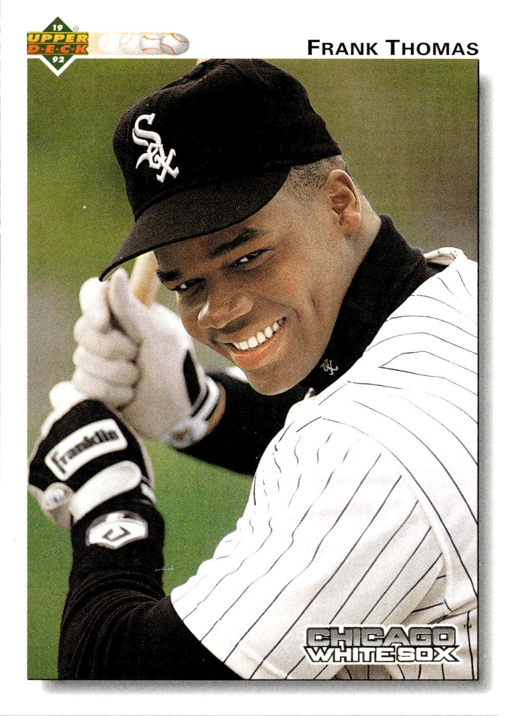 1992 Upper Deck Frank Thomas graded slab