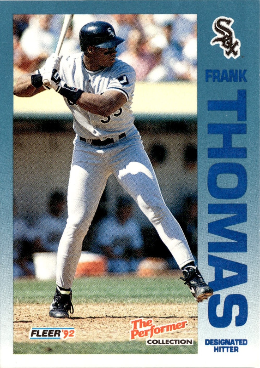 1992 Fleer Frank Thomas graded slab