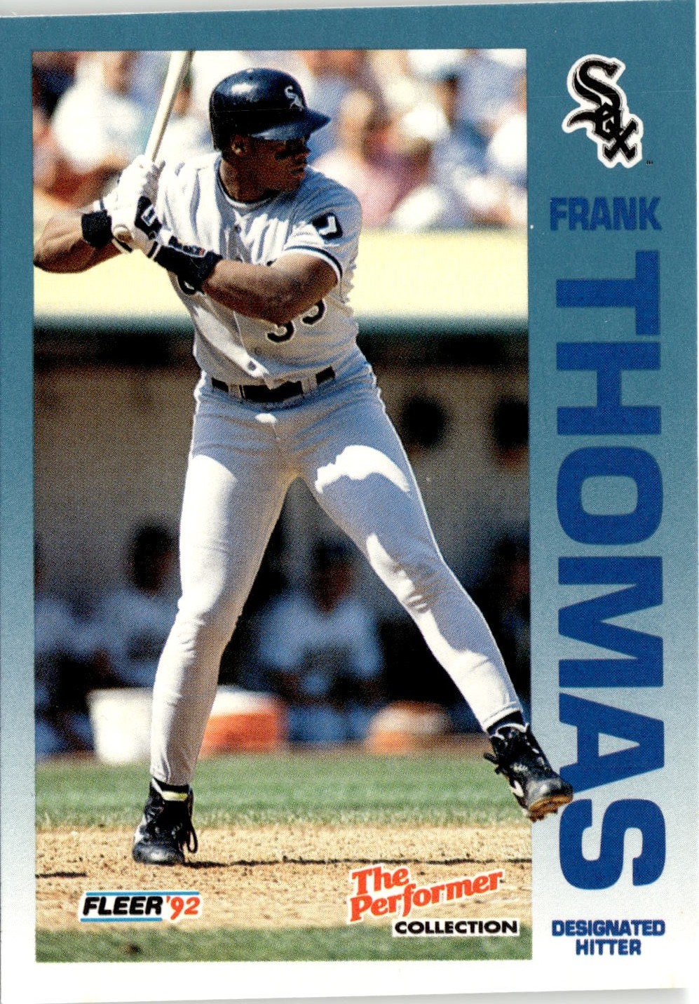1992 Fleer Frank Thomas graded slab