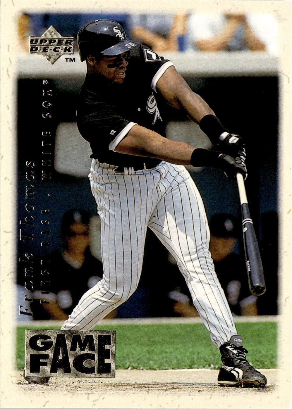 1996 Upper Deck Frank Thomas graded slab