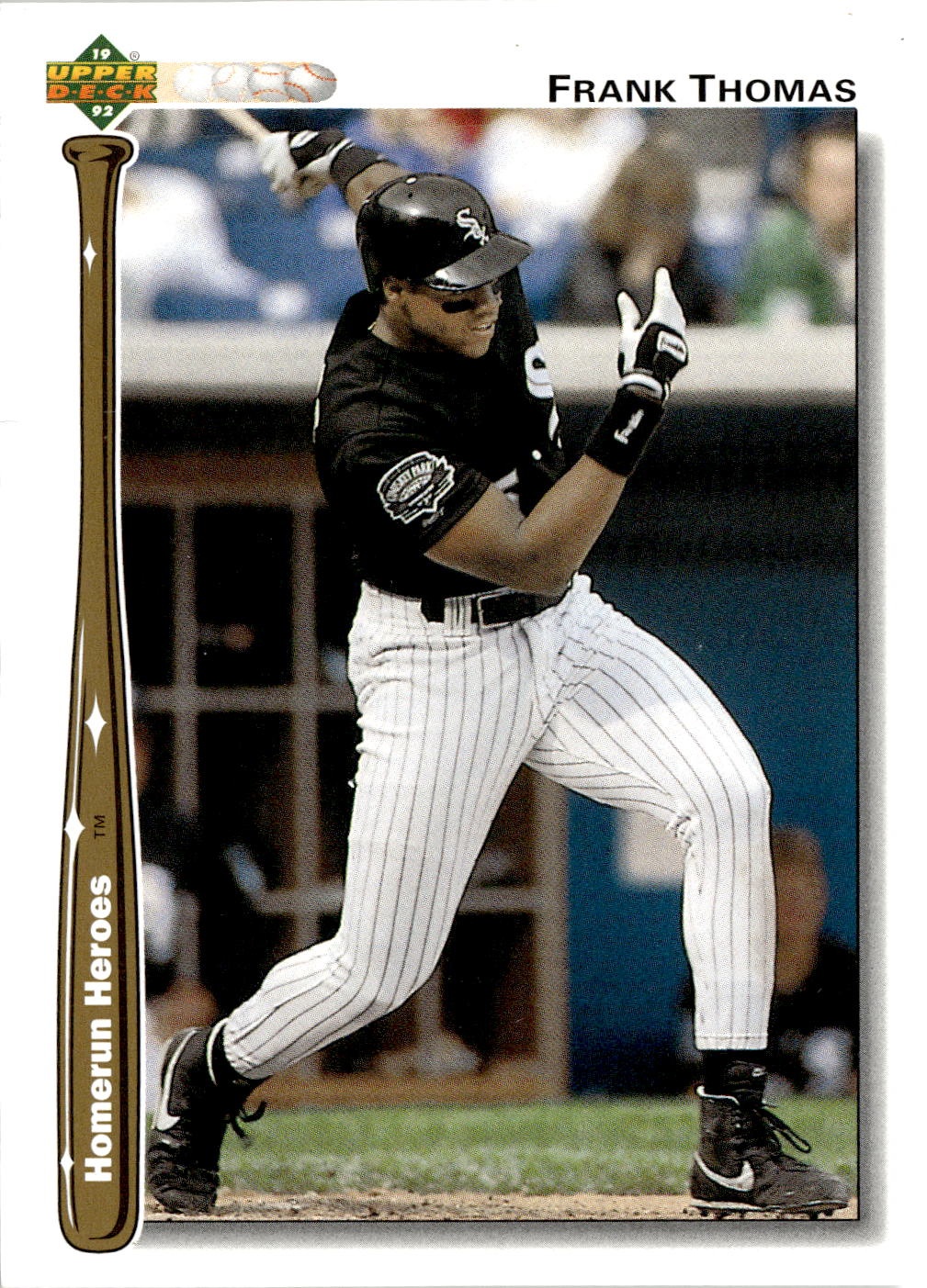 1992 Upper Deck Frank Thomas graded slab