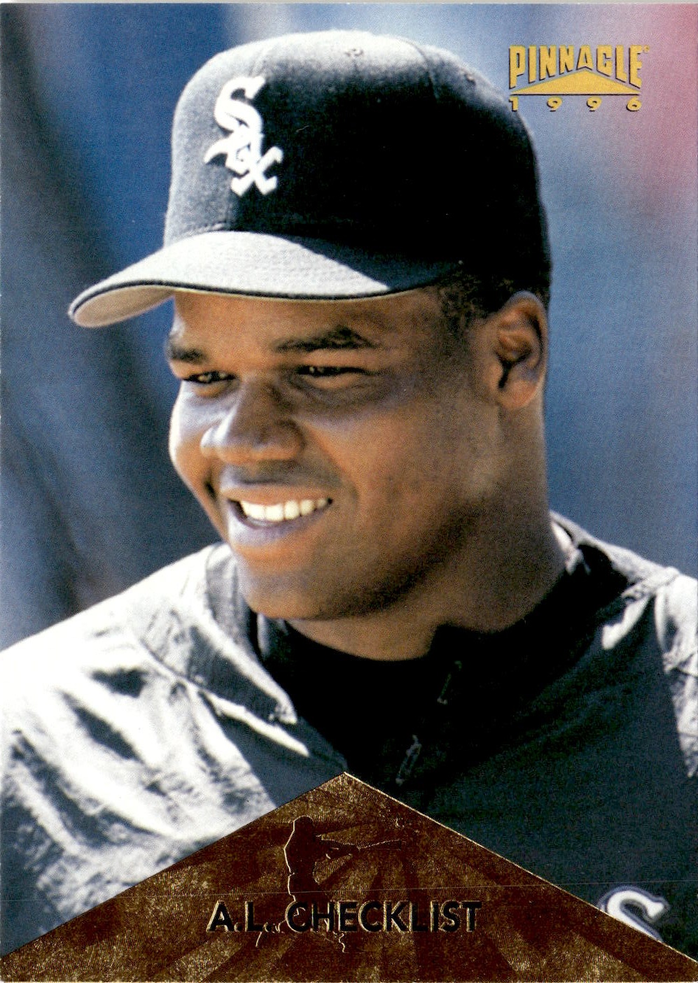 1996 Pinnacle Frank Thomas graded slab