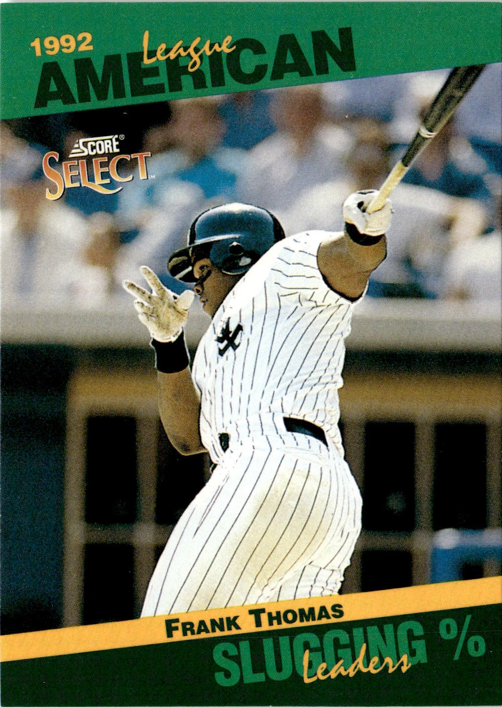 1993 Select Frank Thomas graded slab
