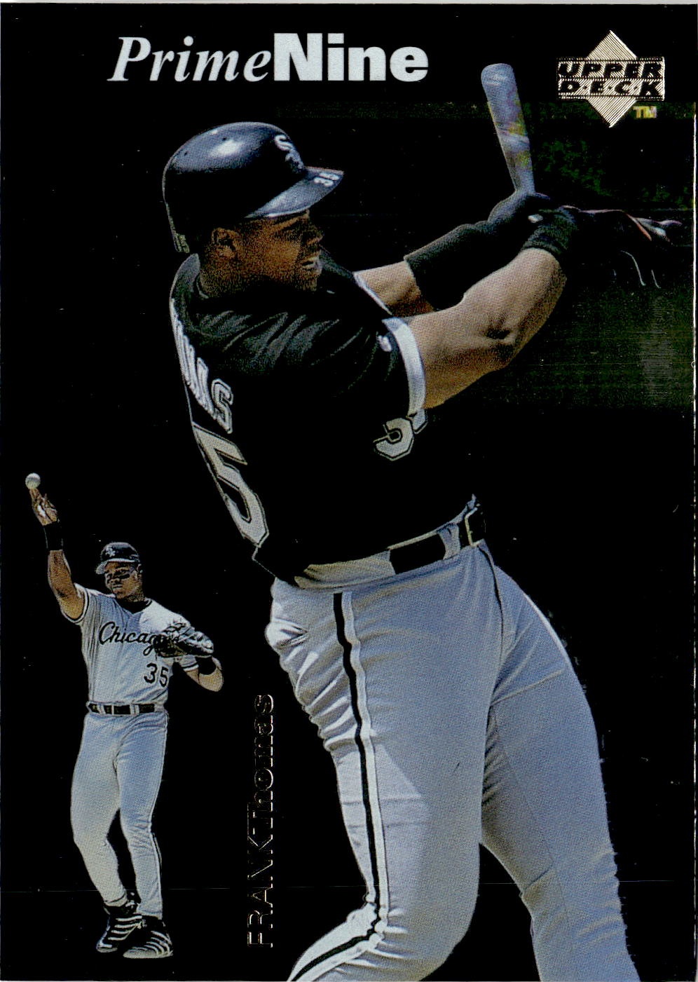 1998 Upper Deck Frank Thomas graded slab