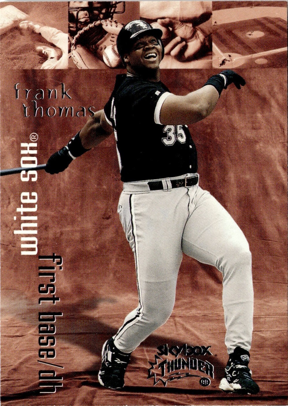 1999 Skybox Thunder Frank Thomas graded slab