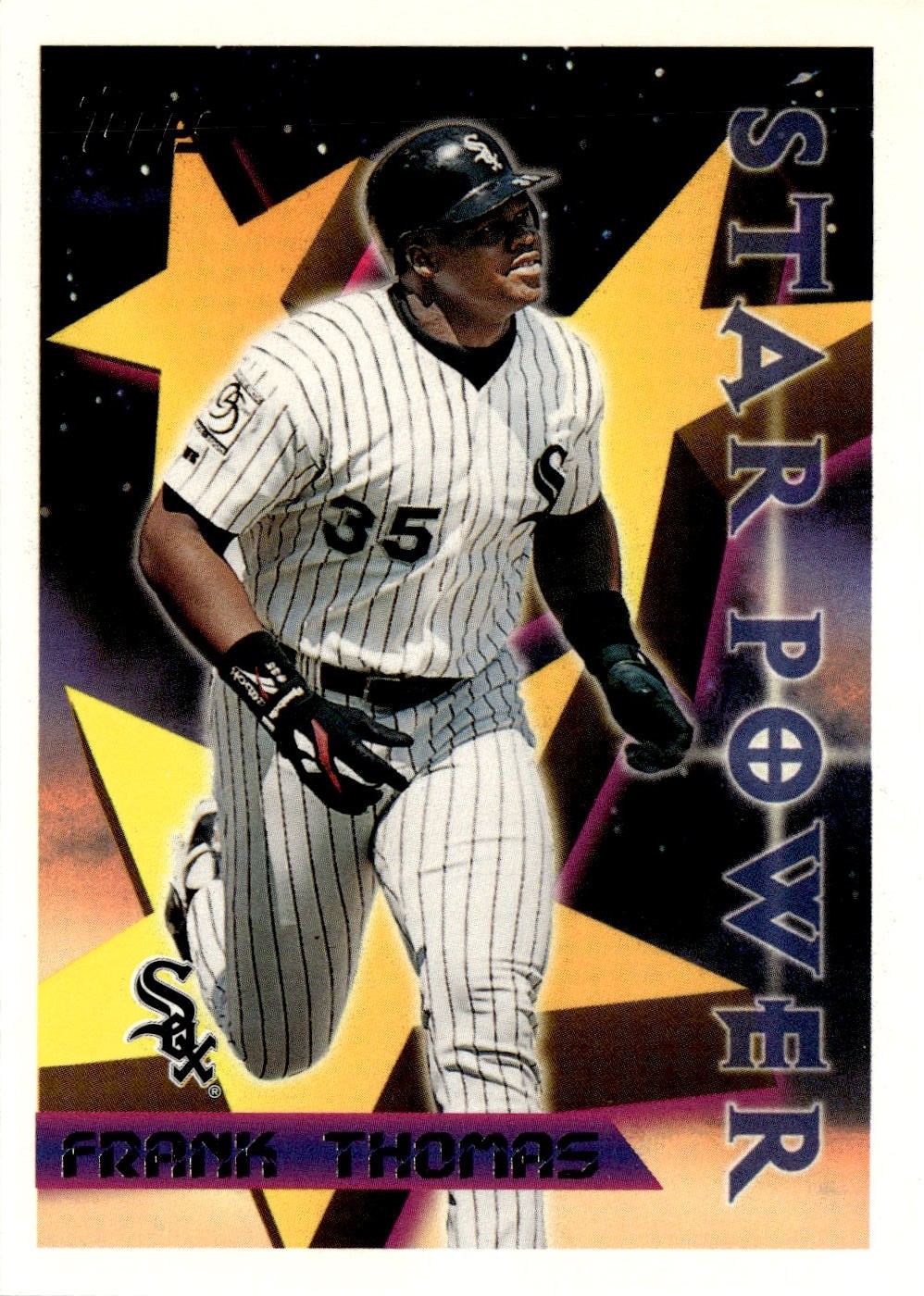 1996 Topps Frank Thomas graded slab