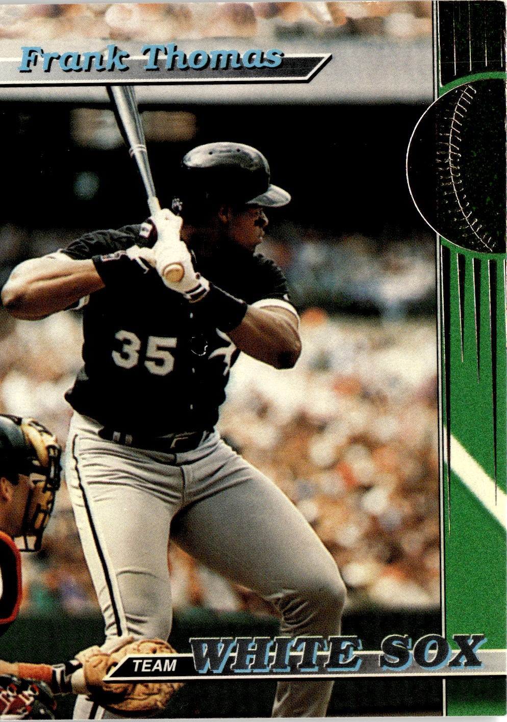 1993 Stadium Club Frank Thomas graded slab