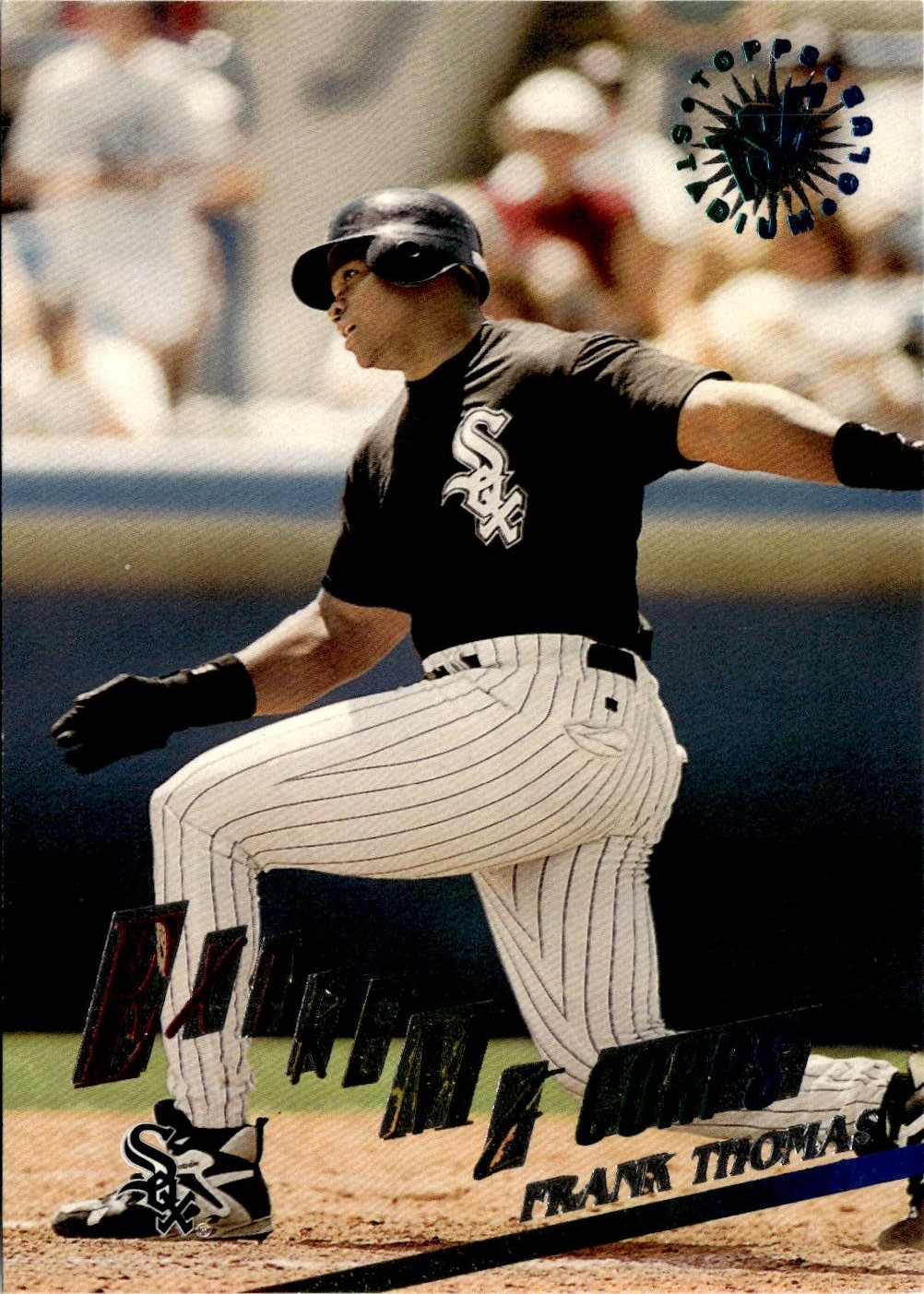1995 Stadium Club Frank Thomas graded slab