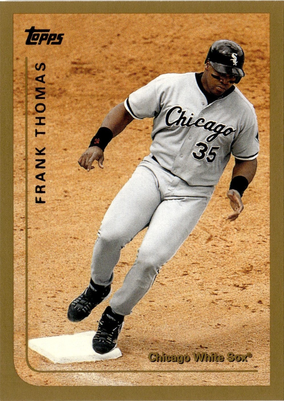 1999 Topps Frank Thomas graded slab